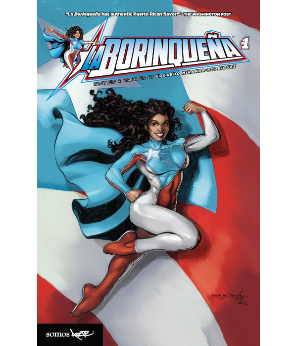 La Borinqueña #1 | Original Cover - Art: Rags Morales & Emilio López